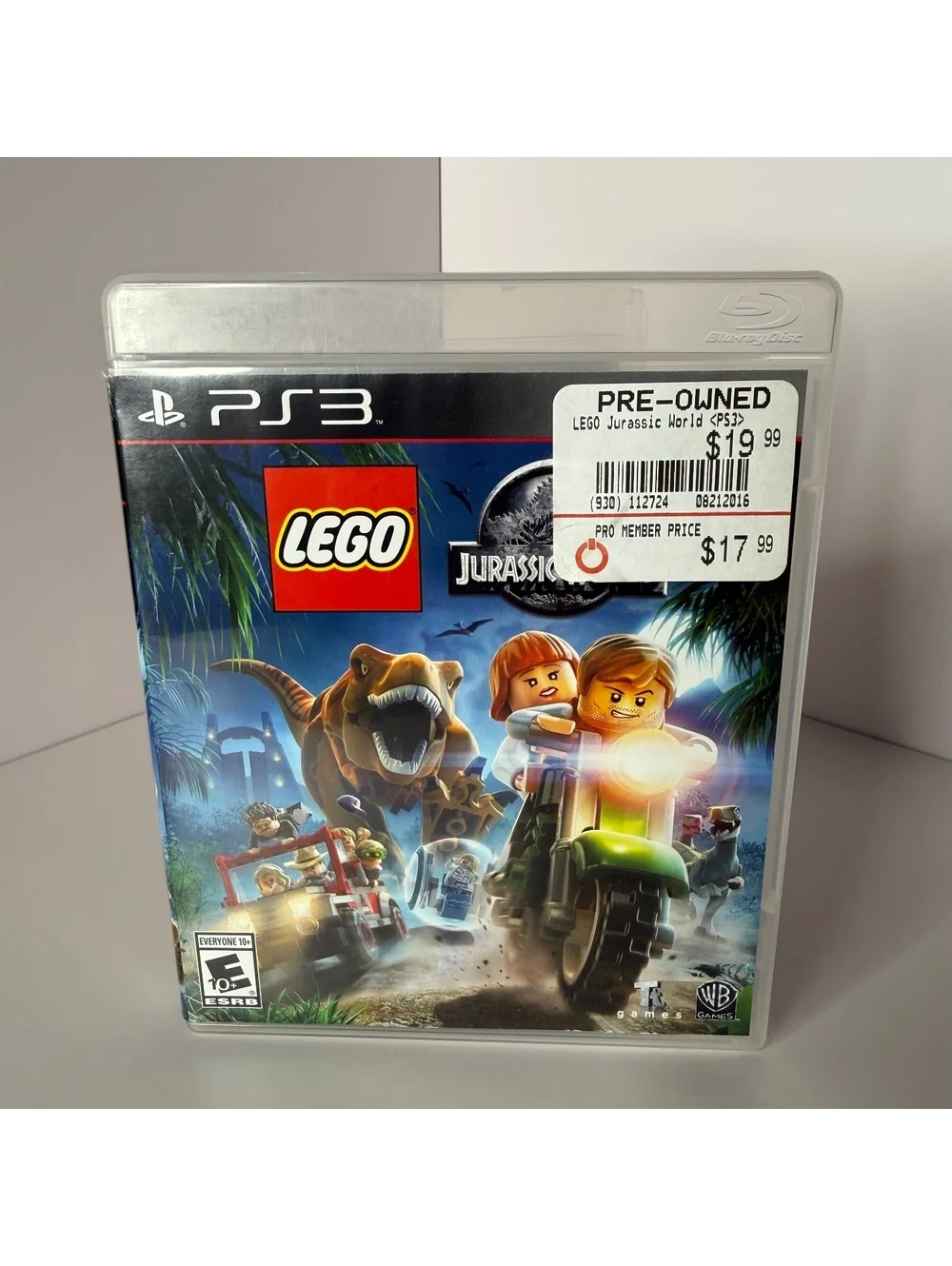 LEGO Jurassic World PS3 Video Game Pre-Owned